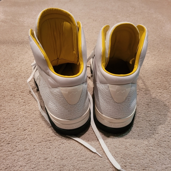 Louis Vuitton Trainer Sneaker Boot High leather high trainers - Picture 8 of 11